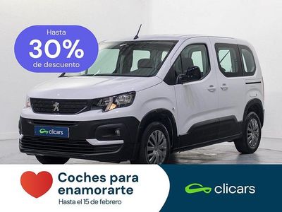 Usado Peugeot Rifter Active 100 CV (73 kW) 2022 Blanco Monovolumen