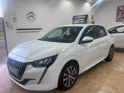 Usado Peugeot 208 Active 100 CV (73 kW) 2020 Blanco Utilitario