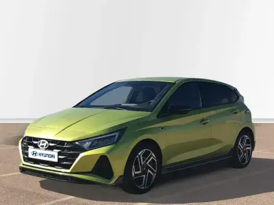 Begagnad Hyundai i20 N Line 79 HK (58 kW) 2025 Grön Halvkombi