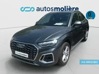 Usado Audi Q5 S-Line 299 CV (219 kW) 2022 Gris SUV