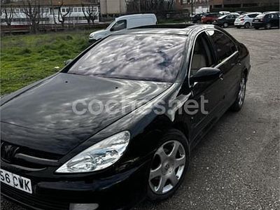 Usado Peugeot 607 136 CV (100 kW) 2004 Negro Berlina