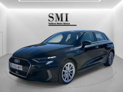Usado Audi A3 Sportback S-Line 150 CV (110 kW) 2023 Negro Utilitario