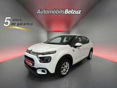 Usado Citroën C3 PureTech 83 CV (61 kW) 2022 Blanco Utilitario