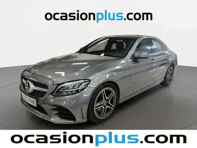 Usado Mercedes C220 AMG 194 CV (142 kW) 2018 Gris Berlina