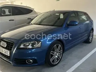 Usado Audi A3 Ambition 170 CV (125 kW) 2009 Azul Utilitario