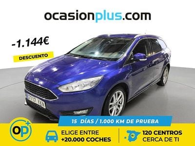 Usado Ford Focus Business Edition 120 CV (88 kW) 2018 Azul Familiar