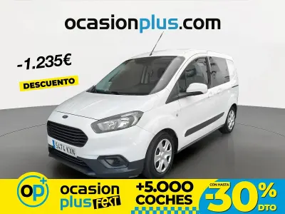 Usado Ford Transit Trend 100 CV (73 kW) 2019 Blanco Familiar