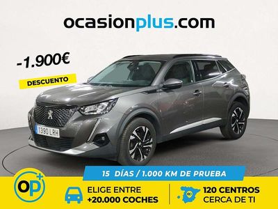 Negro Usado 2021 Peugeot 2008 Allure SUV | 14.300 € (Precio justo)