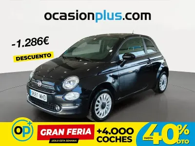 Usado Fiat 500 Club 70 CV (51 kW) 2023 Negro Utilitario