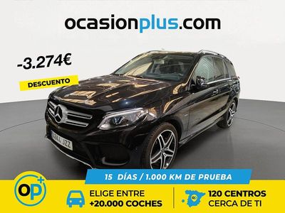 Usado Mercedes GLE500 442 CV (325 kW) 2017 Negro Pickup/Camioneta