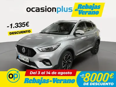 Usado MG ZS Luxury 106 CV (77 kW) 2024 Gris SUV
