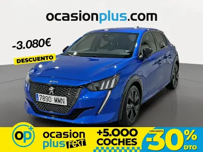 Usado Peugeot 208 GT 100 CV (73 kW) 2024 Azul Utilitario