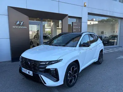 Käytetty Hyundai Tucson N Line 160 HP (117 kW) 2024 Valkoinen Katumaasturi
