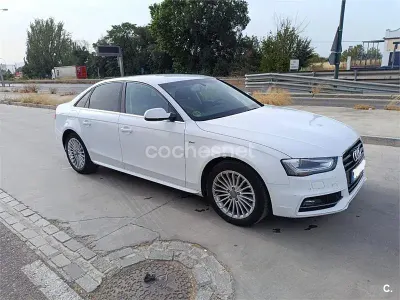 Usado Audi A4 S-Line 150 CV (110 kW) 2014 Blanco Berlina
