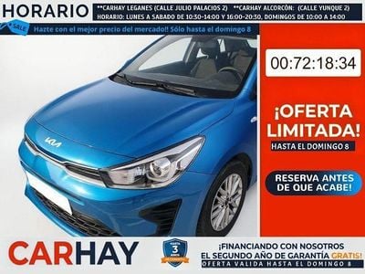Usado Kia Rio 101 CV (74 kW) 2021 Azul SUV