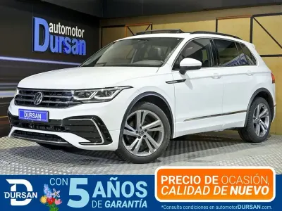 Usado VW Tiguan R-line 150 CV (110 kW) 2021 Blanco SUV