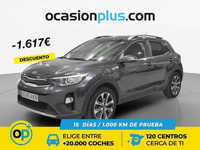 Usado Kia Stonic 120 CV (88 kW) 2018 Gris SUV