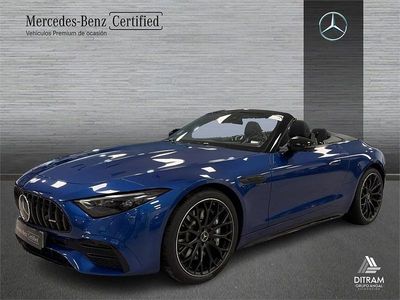 Usado Mercedes SL43 AMG AMG 421 CV (309 kW) 2025 Azul Descapotable