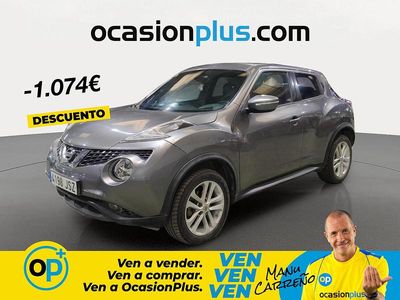 Usado Nissan Juke N-Connecta 110 CV (80 kW) 2016 Gris SUV