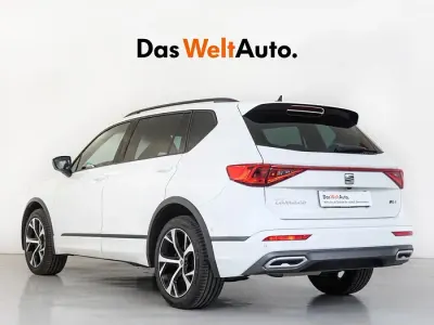 Usado Seat Tarraco FR 200 CV (147 kW) 2022 Blanco SUV