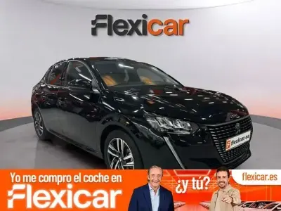 Usado Peugeot 208 Allure 100 CV (73 kW) 2022 Negro Utilitario