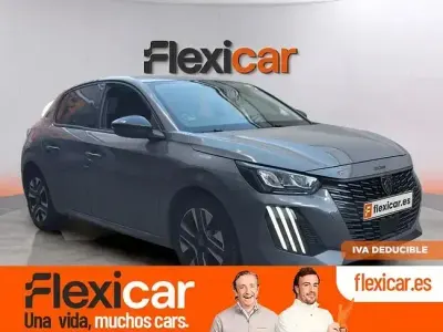 Usado Peugeot 208 Allure 100 CV (73 kW) 2025 Gris Utilitario