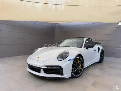 Usado Porsche 911 Turbo S 650 CV (478 kW) 2021 Gris / plata Coupe