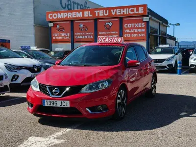 Usado Nissan Pulsar N-Connecta 190 CV (139 kW) 2015 Rojo Utilitario