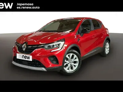 Usado Renault Captur Intens 90 CV (66 kW) 2021 Rojo deseo SUV