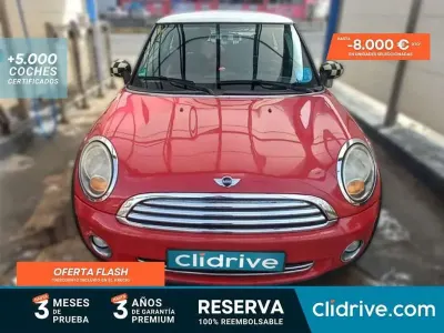 Usado Mini Cooper 116 CV (85 kW) 2006 Rojo Utilitario