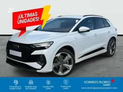 Usado Audi Q4 e-tron S-Line 210 kW (286 CV) 2026 Blanco SUV