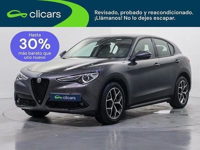 Usado Alfa Romeo Stelvio Sprint 190 CV (139 kW) 2021 Azul SUV