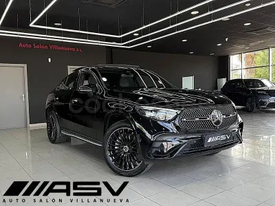 Usado Mercedes GLC300e 333 CV (244 kW) 2024 Negro Coupe