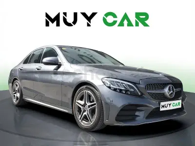 Usado Mercedes C200 160 CV (117 kW) 2020 Gris Berlina