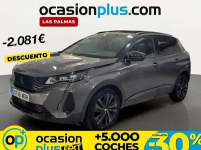 Usado Peugeot 3008 GT 131 CV (96 kW) 2023 Gris SUV