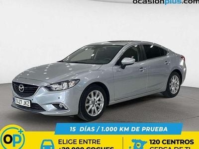 Usado Mazda 6 Style 150 CV (110 kW) 2015 Plateado Berlina