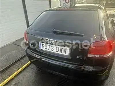 Usado Audi A3 Attraction 150 CV (110 kW) 2006 Negro Utilitario