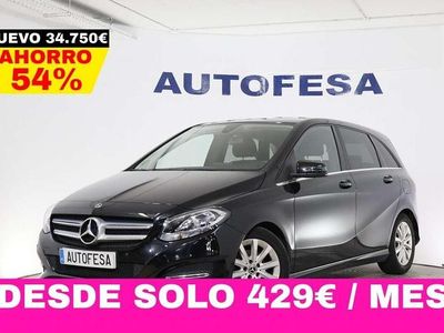 Käytetty Mercedes B150 109 HP (80 kW) 2017 Musta Tila-auto