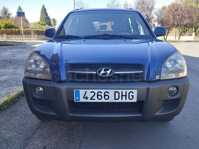 Usado Hyundai Tucson Style 112 CV (82 kW) 2005 Azul SUV