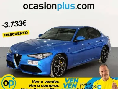 Usado Alfa Romeo Giulia Veloce 211 CV (155 kW) 2020 Azul Berlina