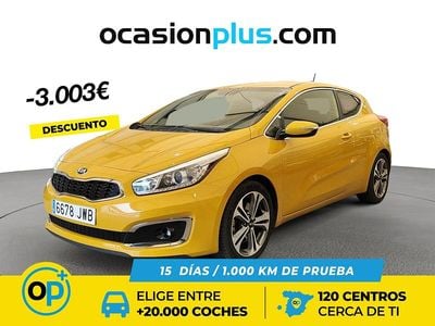 Amarillo Usado 2017 Kia Ceed GT Berlina | 12.200 € (Precio justo)