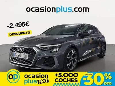 Usado Audi A3 S-Line 116 CV (85 kW) 2022 Gris Berlina