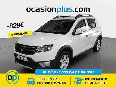 Blanco Usado 2016 Dacia Sandero Stepway Utilitario | 10.371 € (Precio justo)