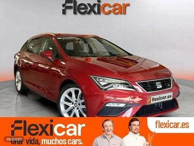 Usado Seat Leon ST FR 125 CV (91 kW) 2018 Rojo Familiar