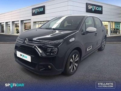 Usado Citroën C3 Feel 82 CV (60 kW) 2021 Negro Utilitario