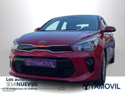 Usado Kia Rio 100 CV (73 kW) 2020 Rojo Berlina