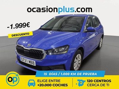 Azul Usado 2022 Skoda Fabia Active Berlina | 13.850 € (Precio justo)