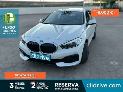 Begagnad BMW 116 116 HK (85 kW) 2020 Vit Halvkombi