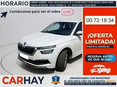 Usado Skoda Kamiq Ambition 110 CV (80 kW) 2021 Blanco SUV