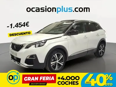 Usado Peugeot 3008 GT-line 180 CV (132 kW) 2019 Blanco SUV